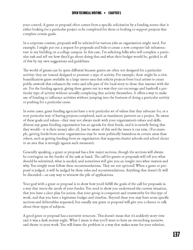 Open Technical Writing - New Page